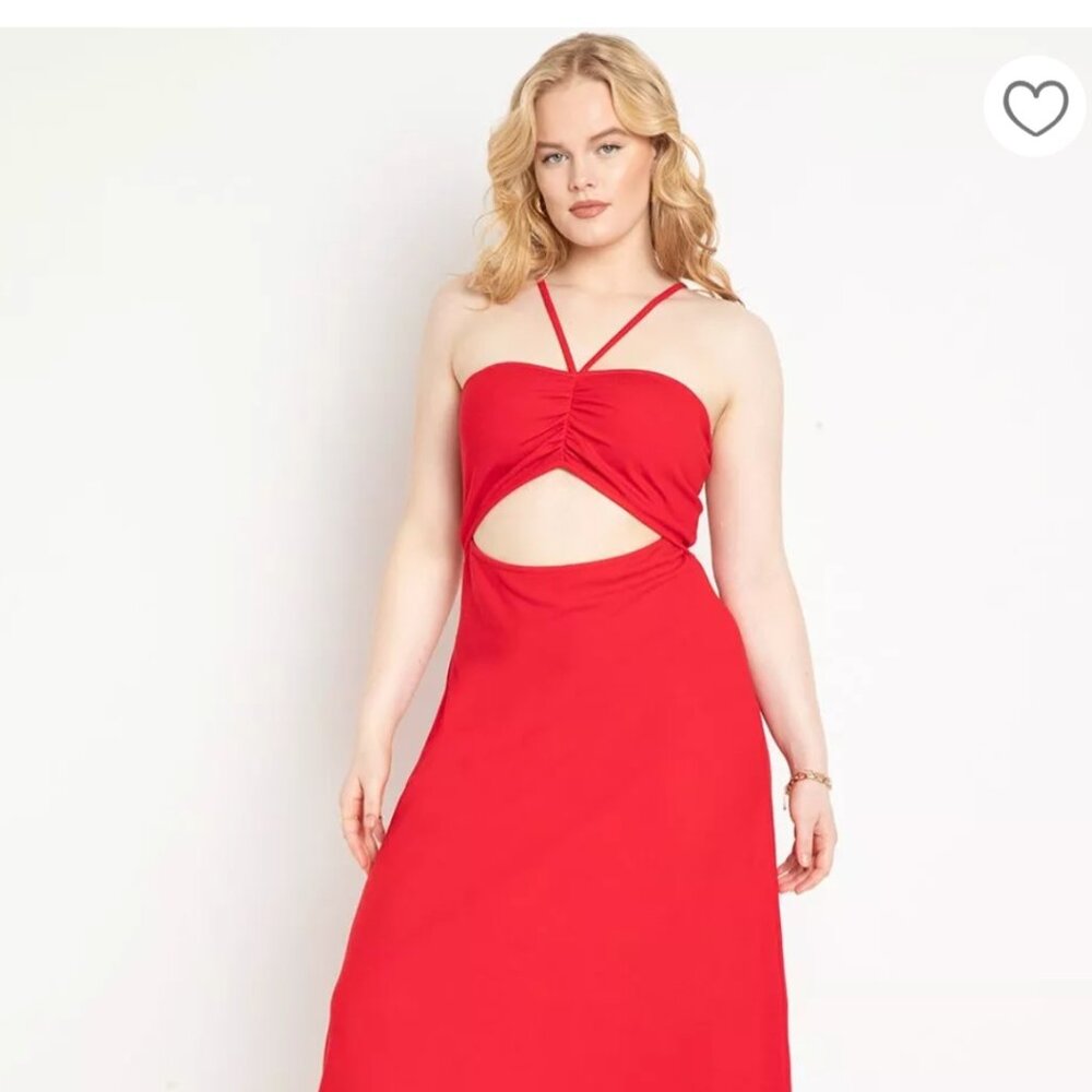 Eloquii Halter Dress